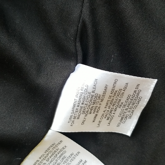 (PL) Kasper Geometric Print Cardigan Classic Style Open Accents Long Sleeve - Picture 7 of 8